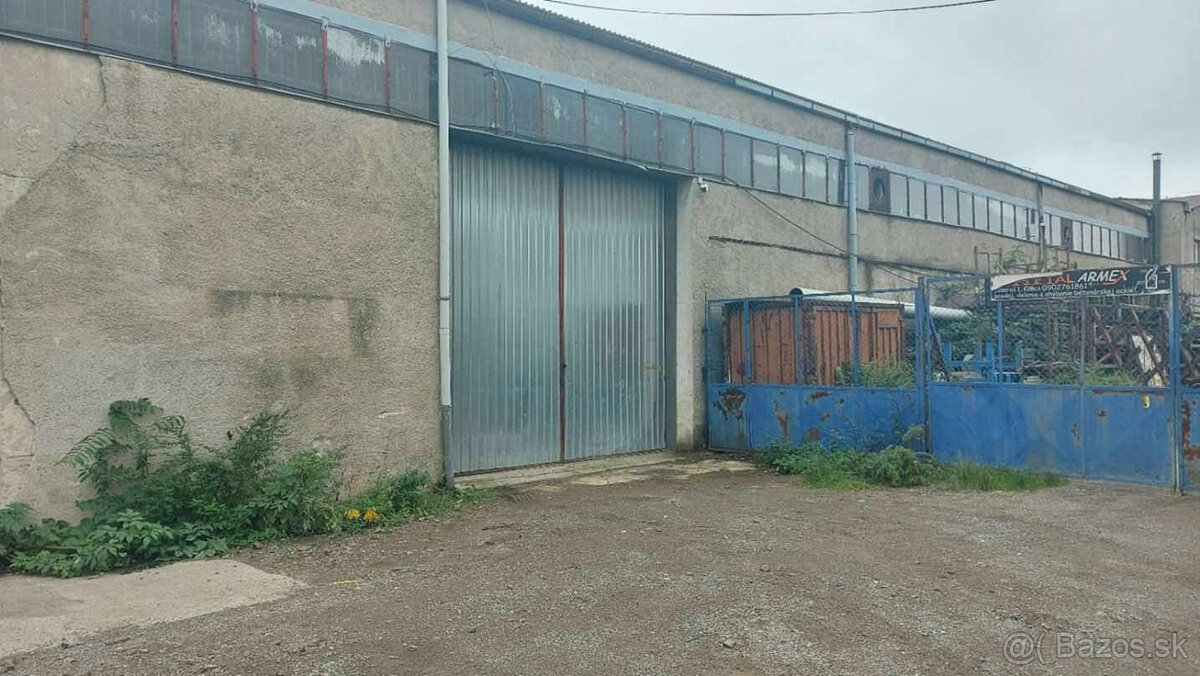 RealityKolesár prenajíma sklad 400m2 Jazero areál Dávid Koši