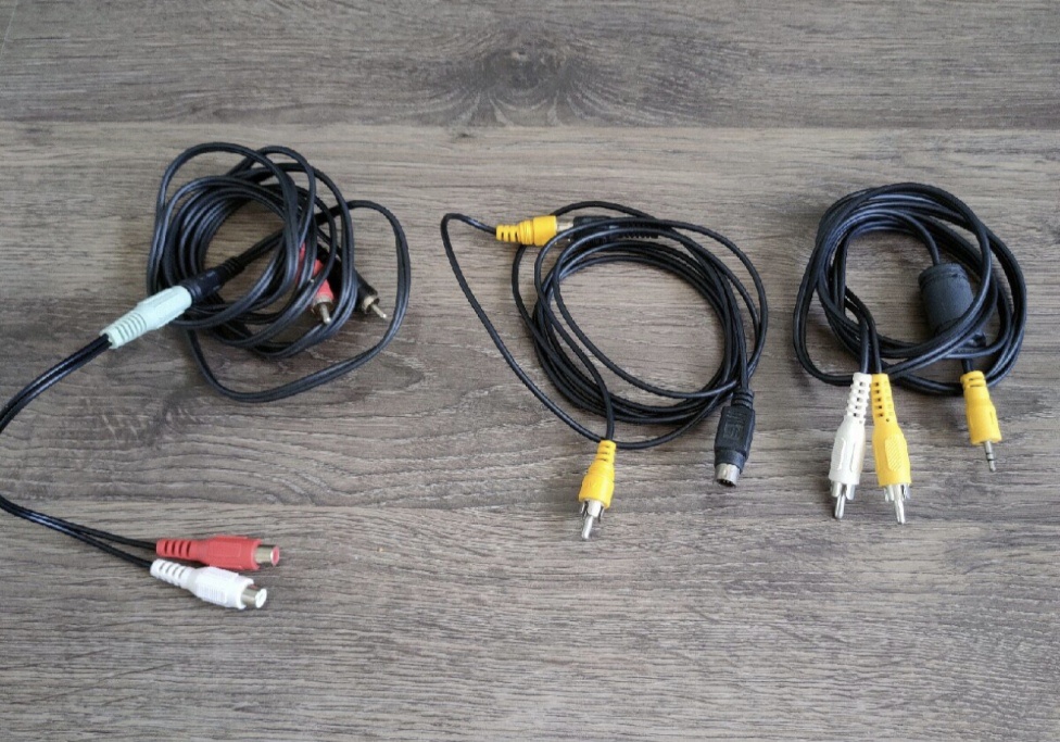 Rôzne audio video káble