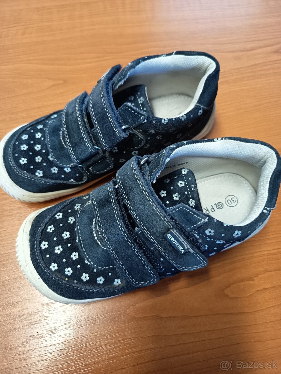 Barefoot tenisky Protetika Navy- 30