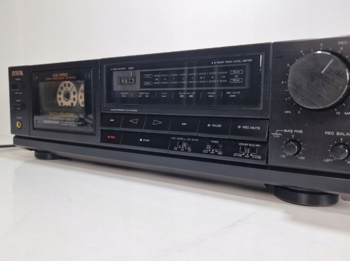 Deck AIWA AD-R470 reverse, amorfné hlavy