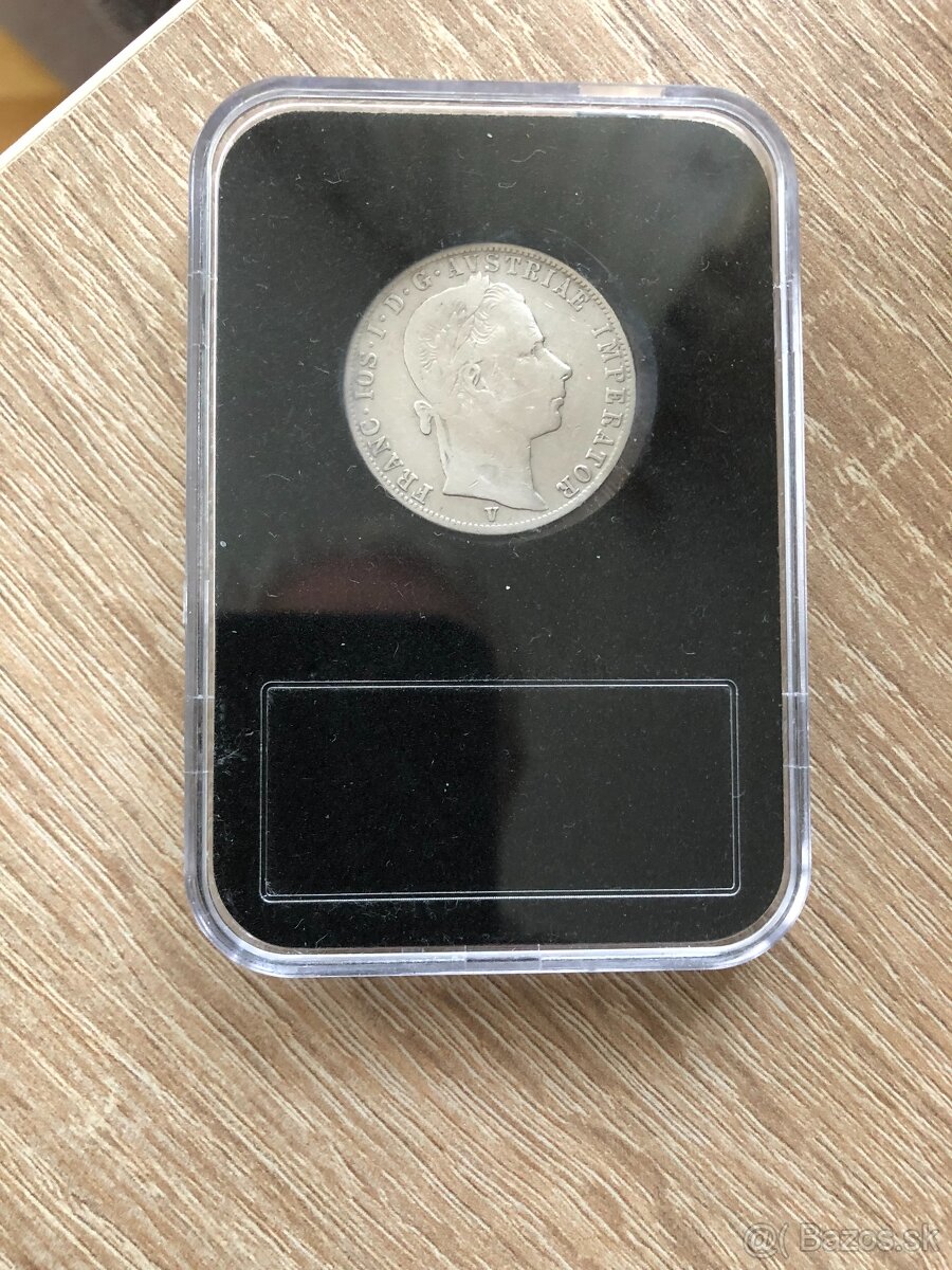 Zlatník - striebro rok 1858 V