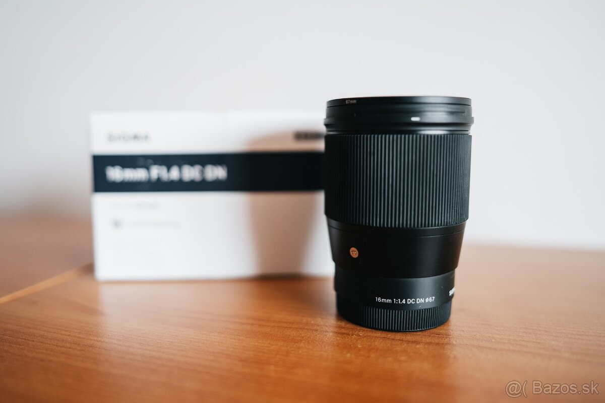 SIGMA 16mm f/1,4 DC DN Contemporary (Sony E)