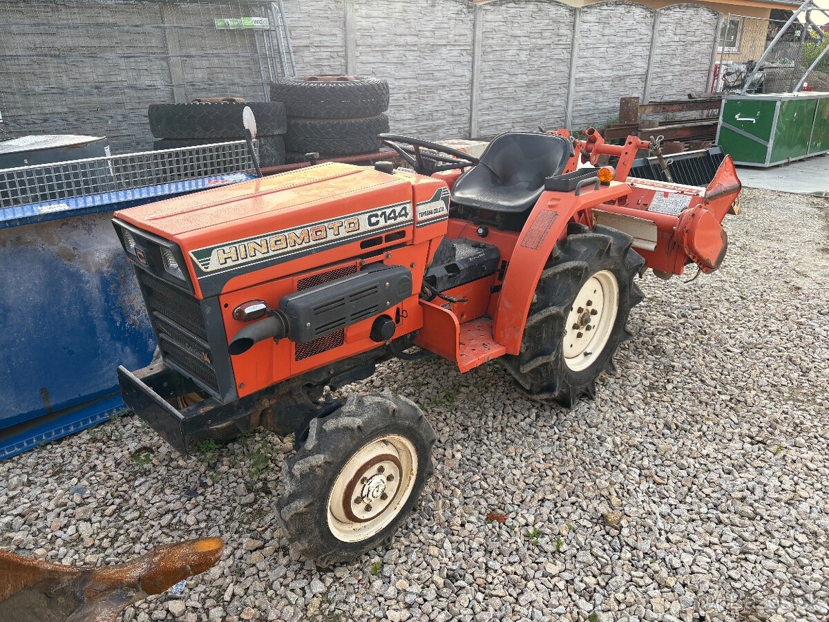 Hinomoto C 144+rotovator