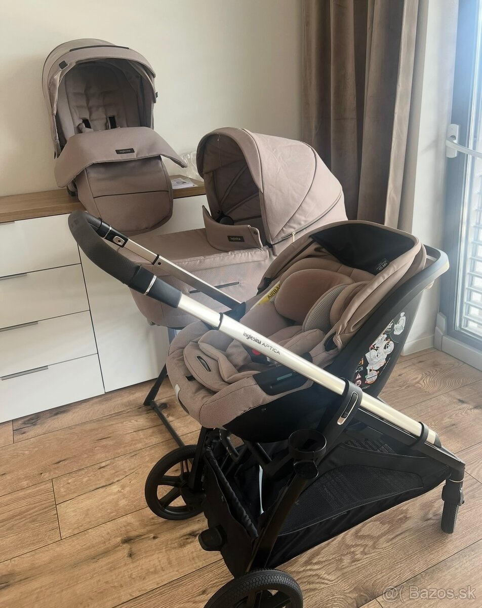 Kočík Inglesina Aptica Darwin Recline 4v1 2023 Pashmina Beig