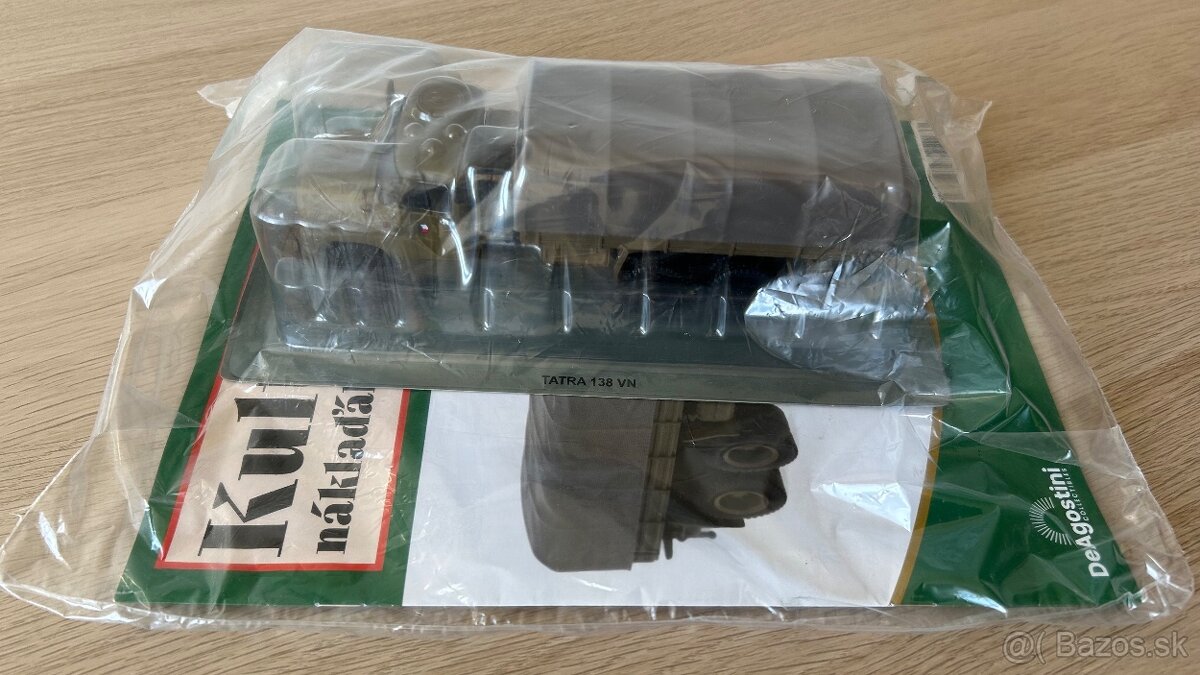 TATRA 138 vojenský valník ČSĽA 1/43 DeaGostini