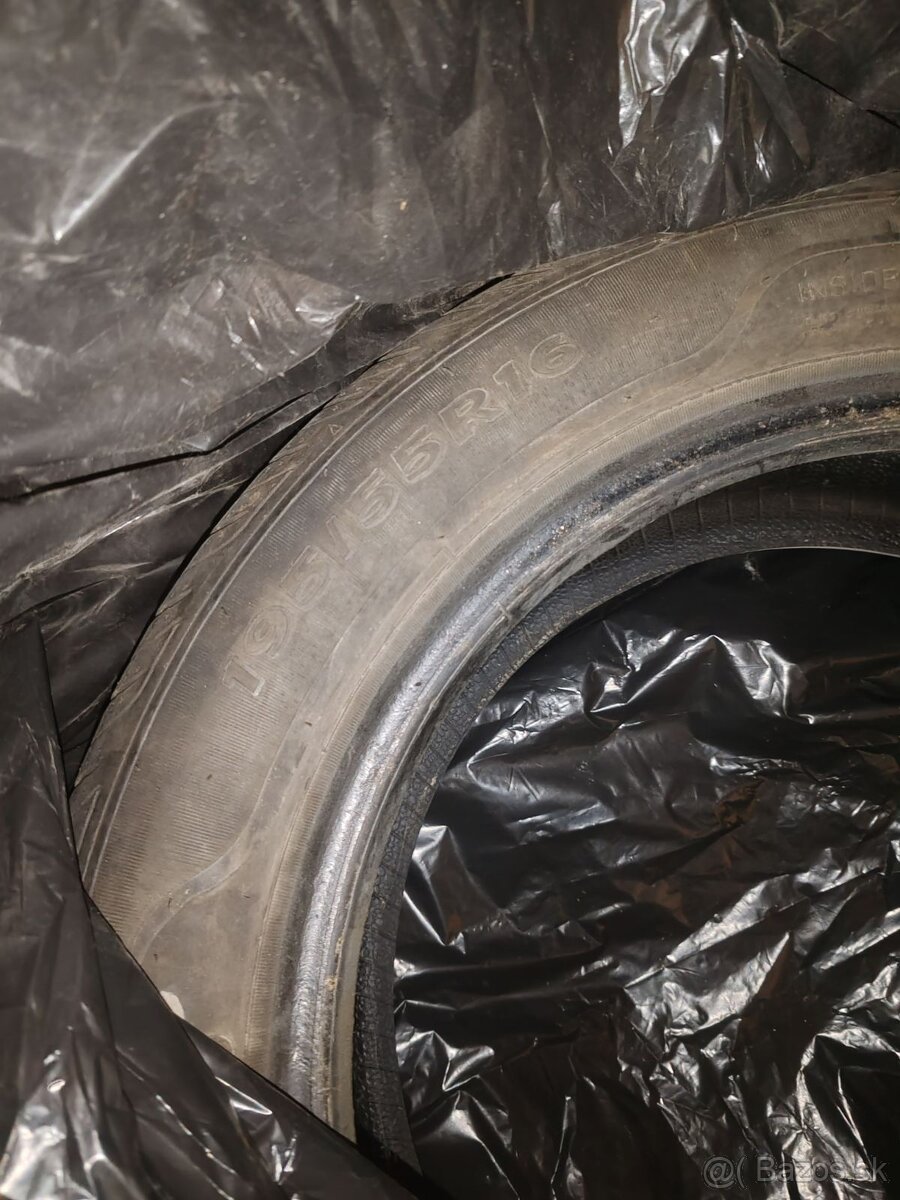 Predám letné pneu 195/55 R16