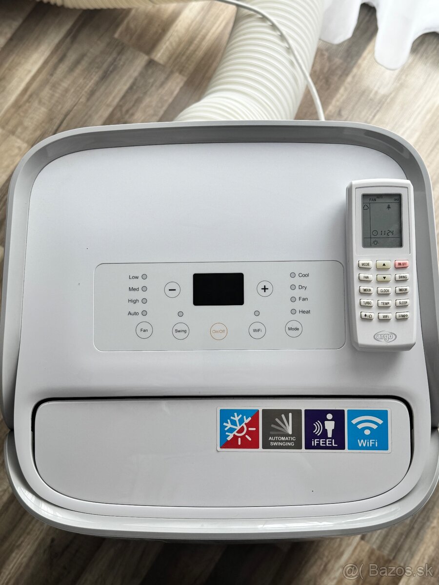 Mobilna klima Milo Plus 65 dB White s wifi