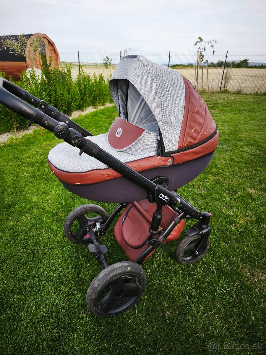 Kočík 3 kombinácia Dada Paradiso Max 500