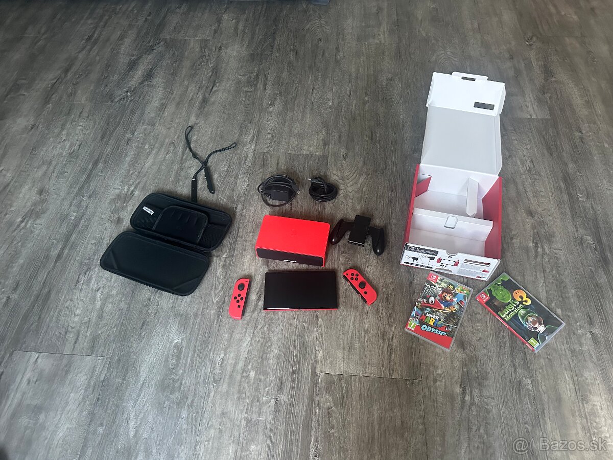 Nintendo Switch Oled Mário Red Edition v zaruke 10.5.26