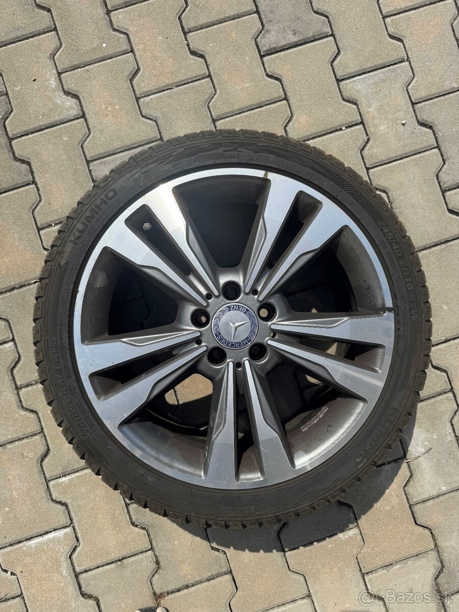 245/40R18 Zimný komplet Mercedes-Benz E W212