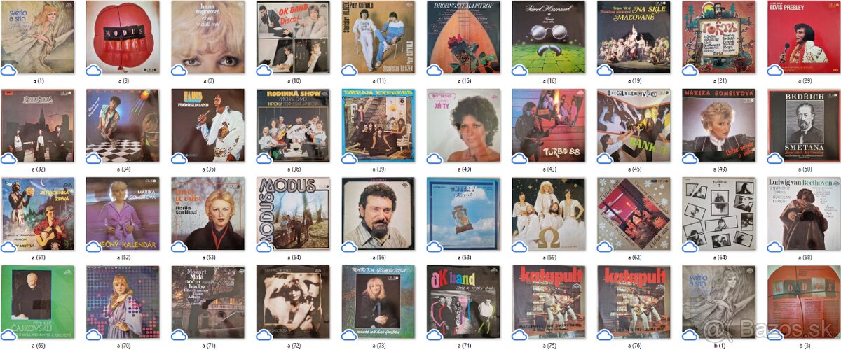 Predám LP platne 39ks
