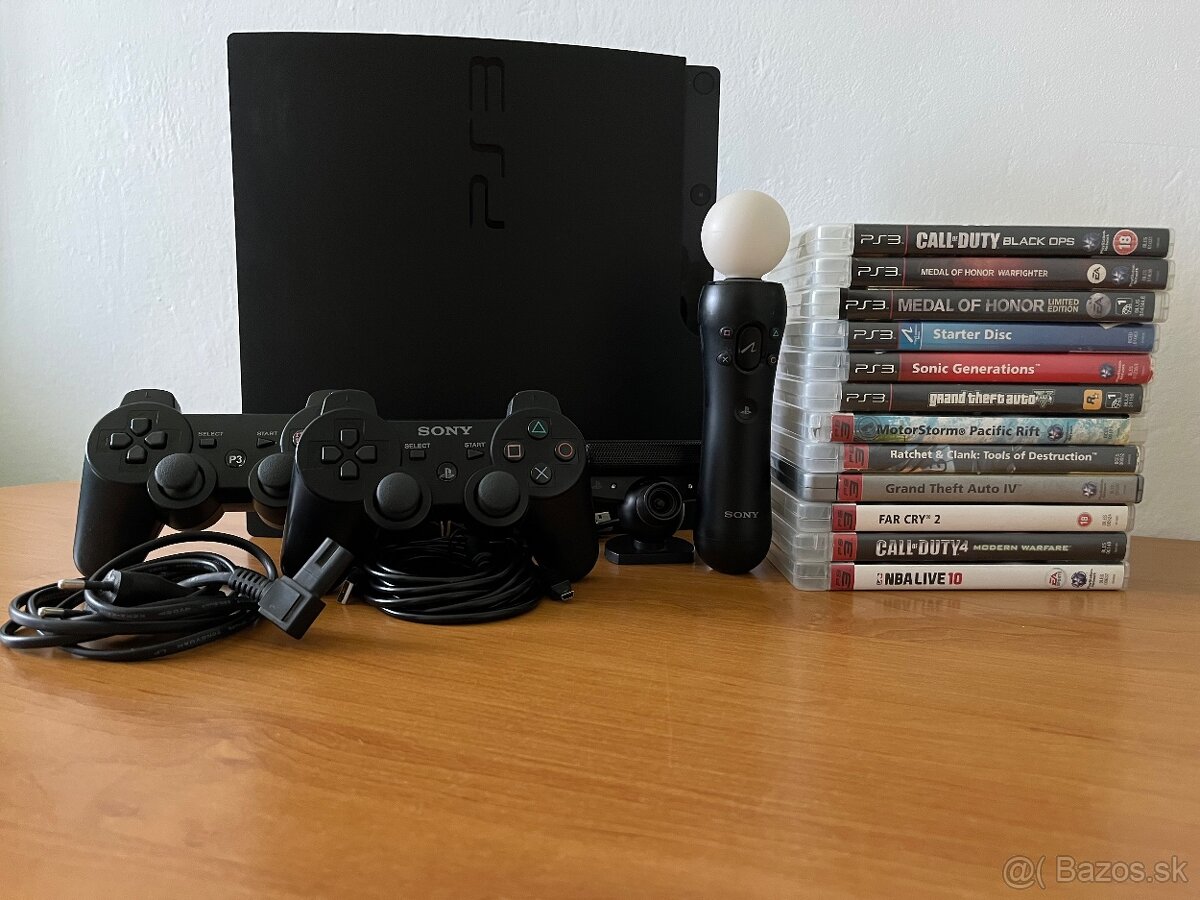 Playstation 3 320gb + 12 original hier