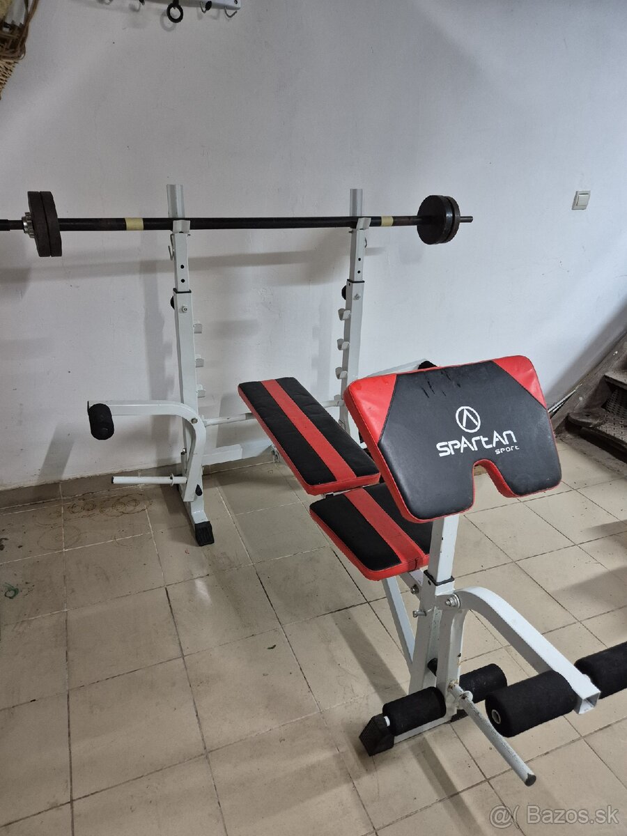 Lavička na cvičenie