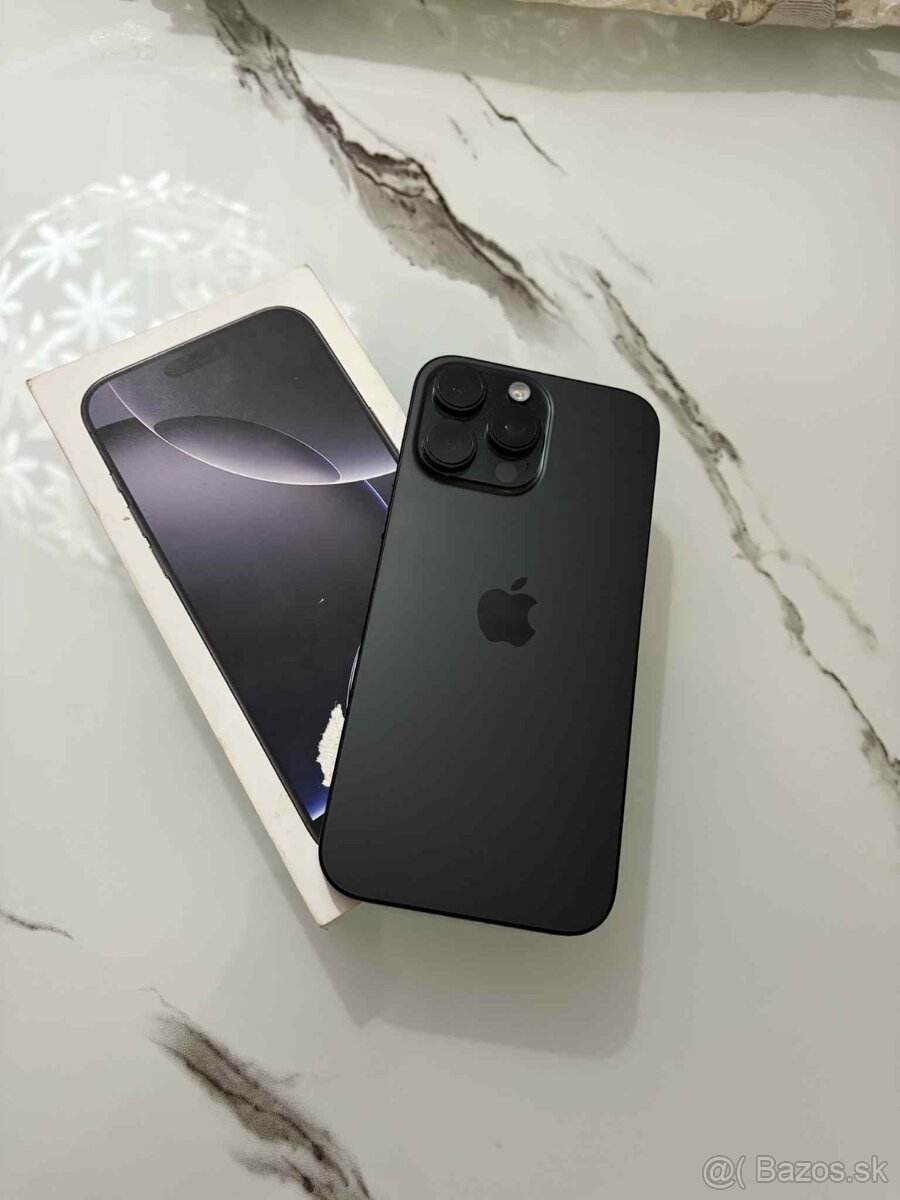 iPhone 16 Pro Max 256GB Black Titanium