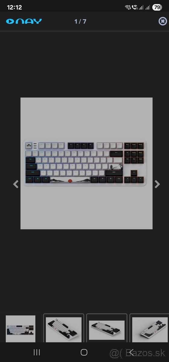 Klávesnica Dark Project Fuji II