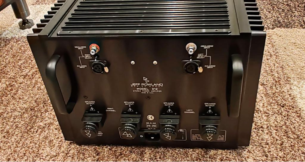 Jeff Rowland 312 Zosilňovač výkonu
