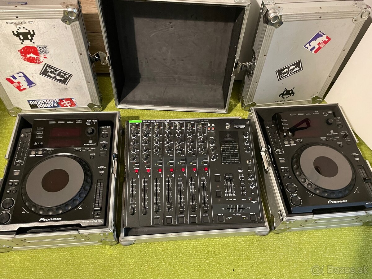 Pioneer cdj900 + Behringer Dx 2000