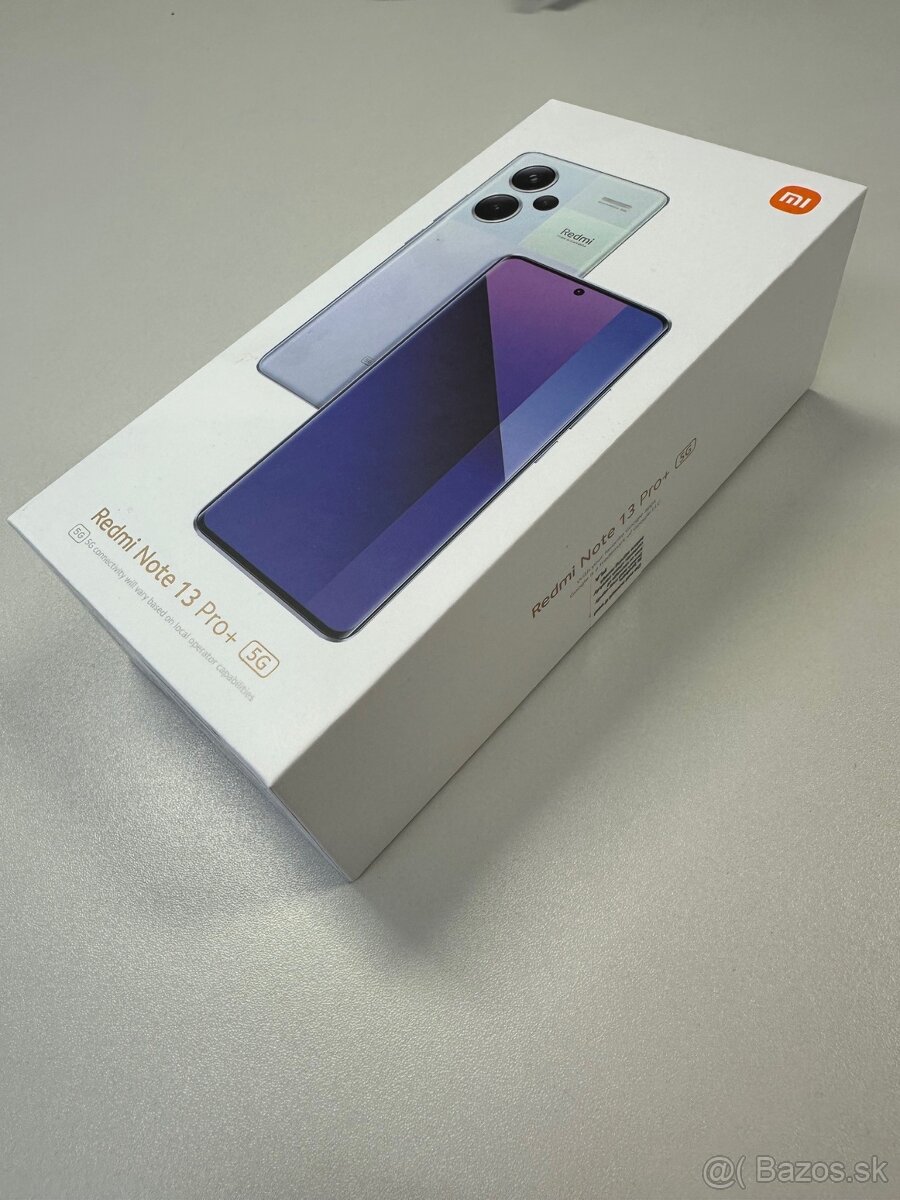 Xiaomi Redmi Note 13 Pro+ 5G 12GB/512GB - NOVÝ - čierny