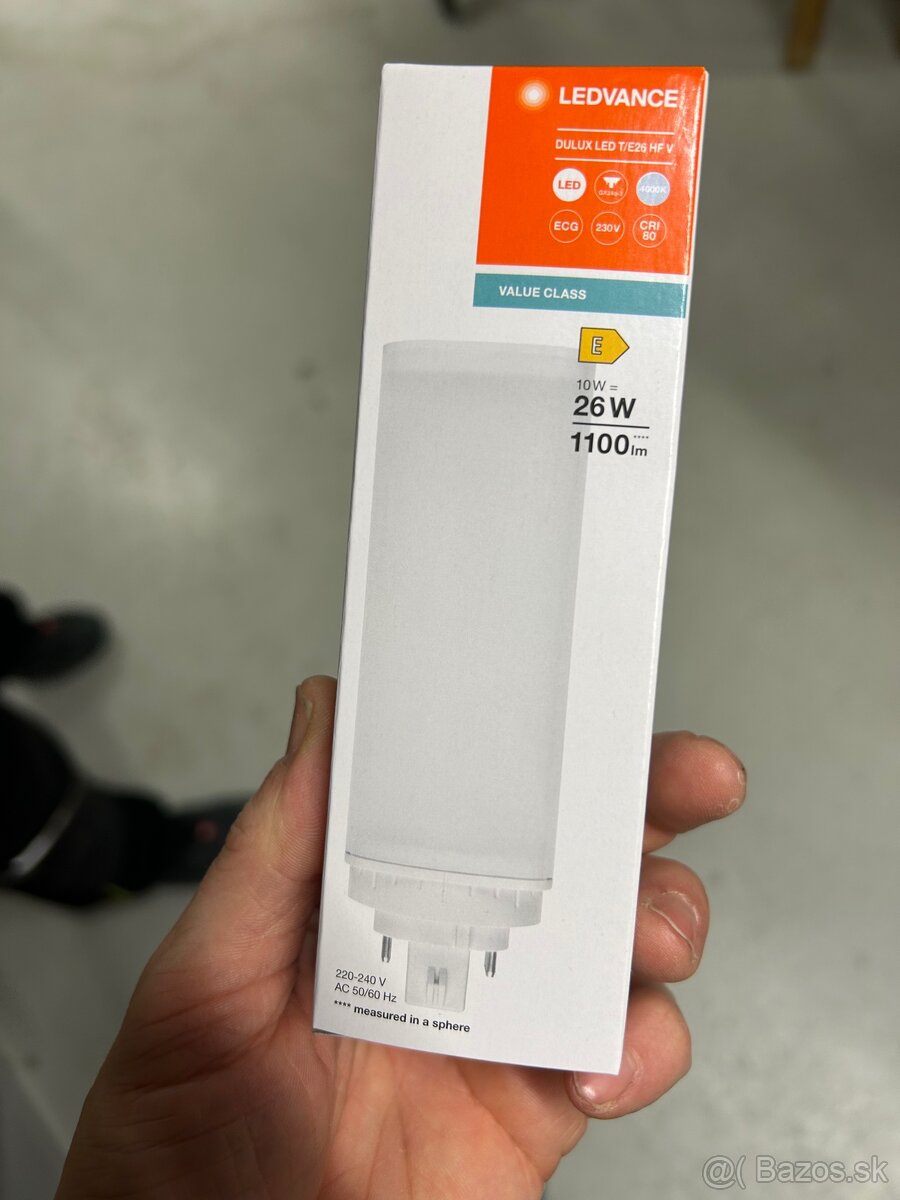 LED Dulux 10W 4P priemyselné svietidlá
