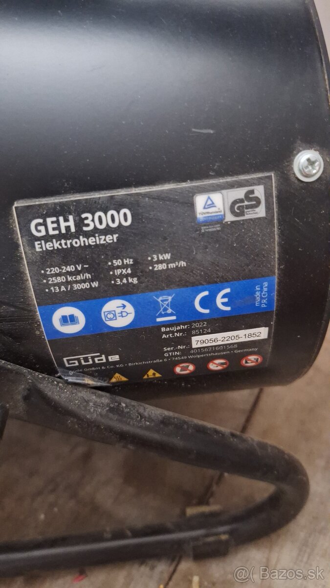 Elektrický ohrievač