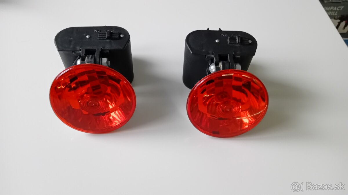 Retro svietidlá na bicykel