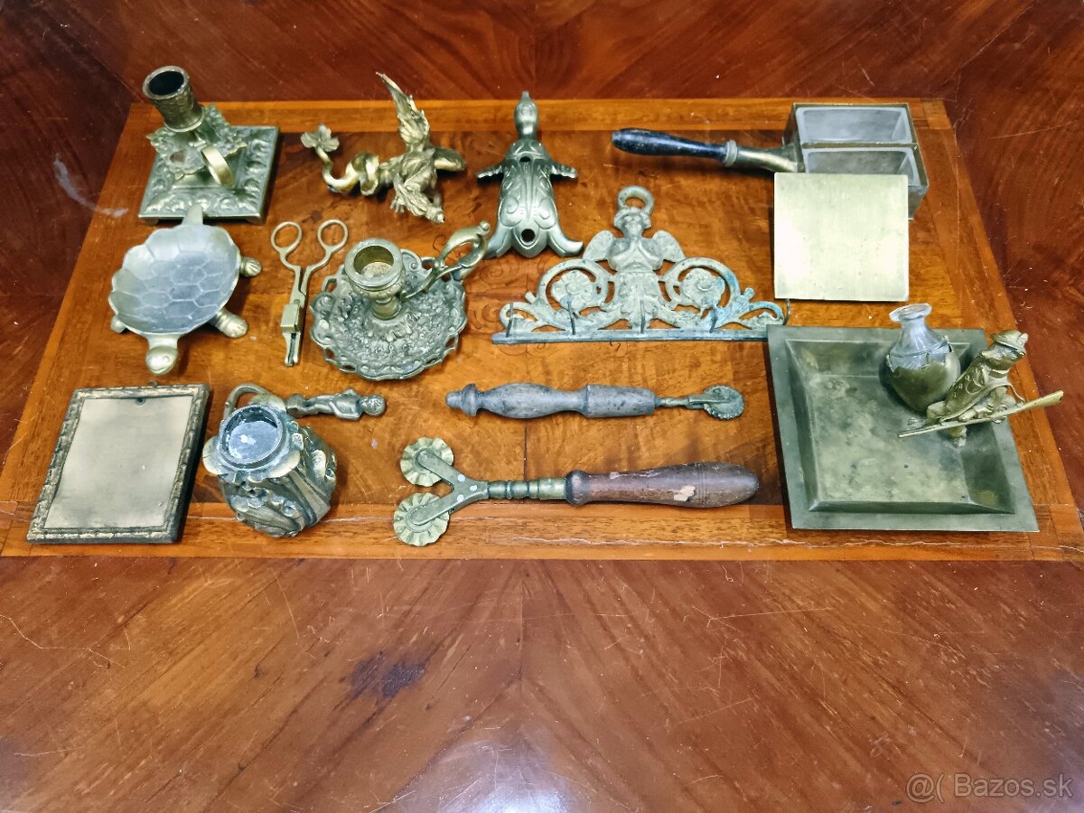 Starožitnosti mosadzné