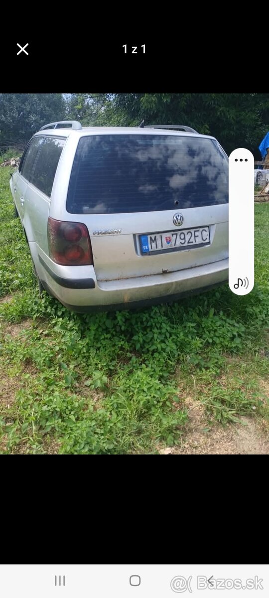 Predam diely na passat b5.5 1.9.96kw