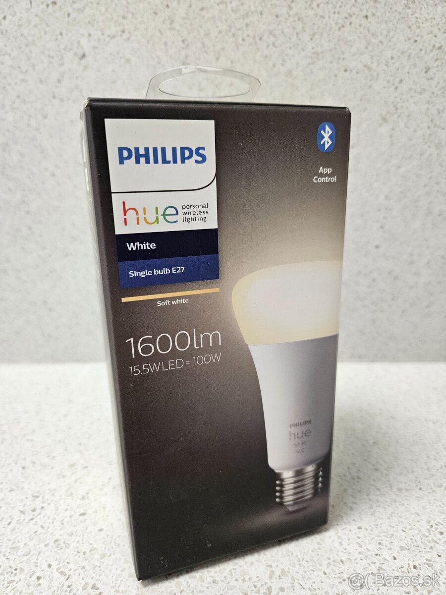 LED Žiarovka Philips Hue WHITE E27 / 1600lm / 100w