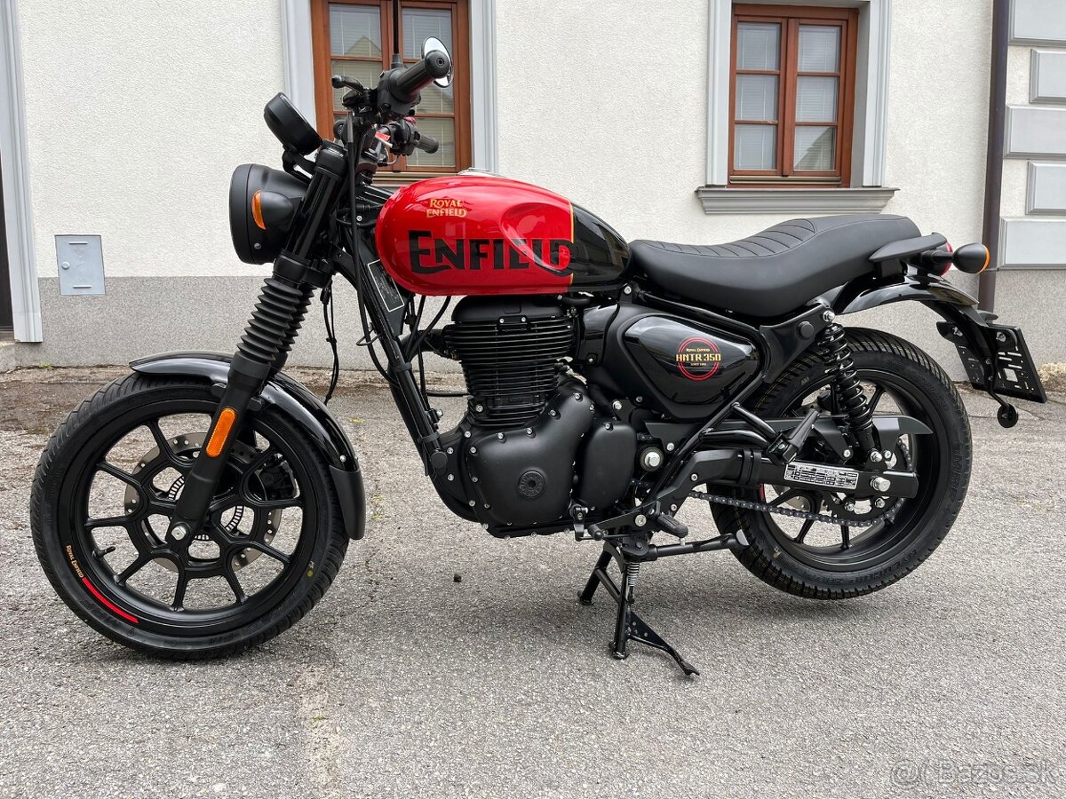 Royal Entfield HNTR 350, nová motorka, odpočet DPH