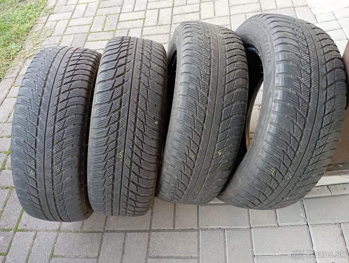 4ks zimné 205/60R16 Bridgestone