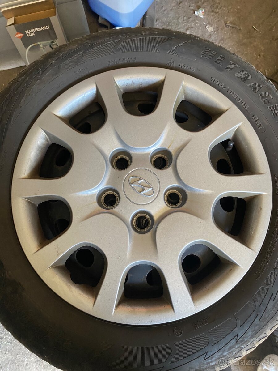 5x114.3 R15 plechové disky KIA/HYUNDAI
