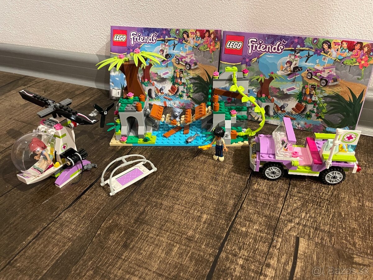 LEGO Friends 41036 – Záchrana na moste v džungli