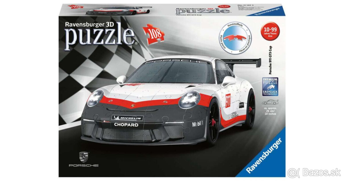 3D Puzzle Porsche 911 GT3