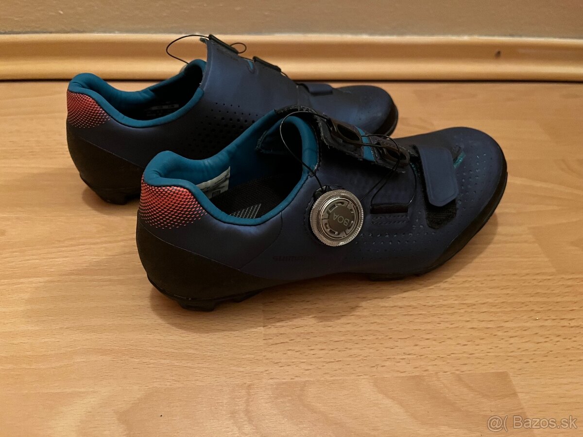 Cyklistické tretry Shimano XC5 ako nové.