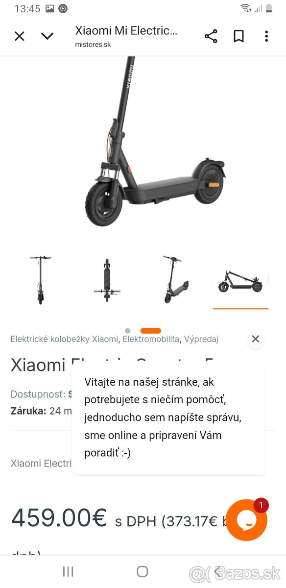 Predám lacno xiaomi electric scooter 5LG
