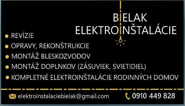 Ponúkam elektroinštalačné práce