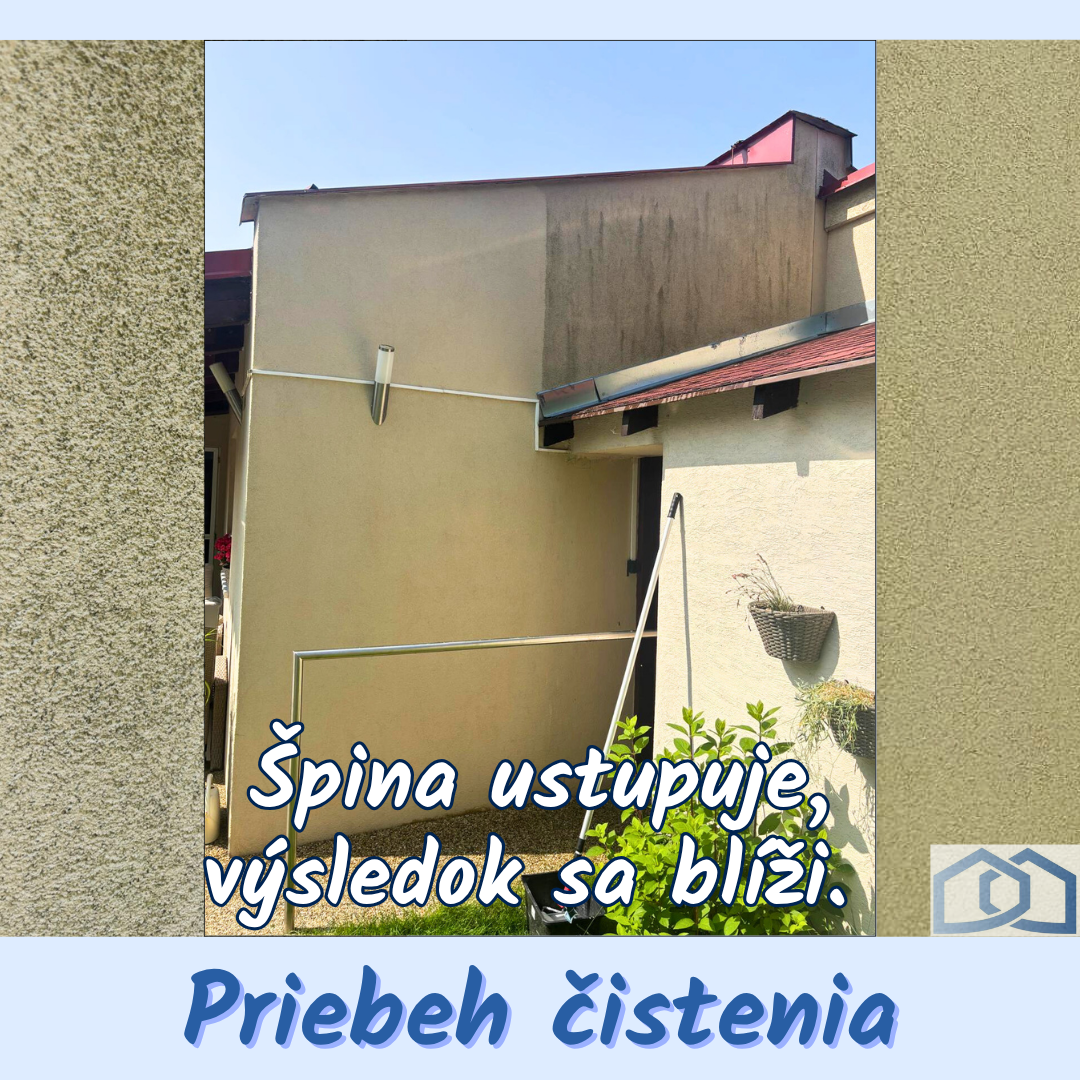 Čistenie fasád, zámkovej dlažby, žalúzií a pod. Ba a okoli