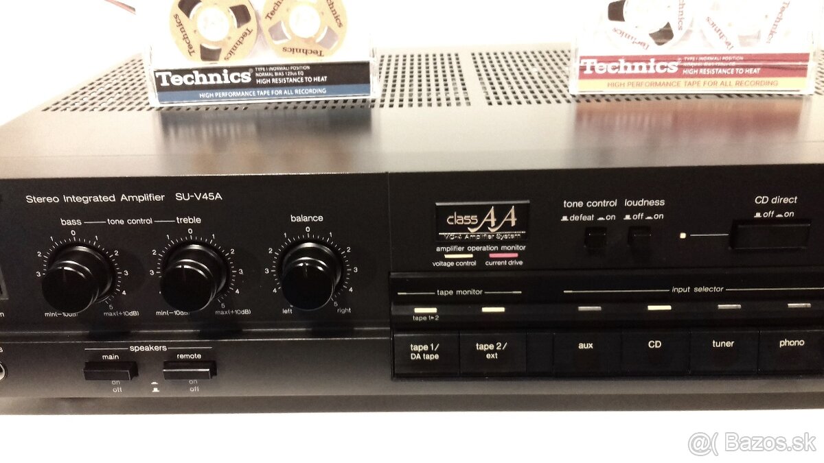 ClassAA = 420W zosilnovac TECHNICS SU-V45 vyroba JAPAN, AZ37