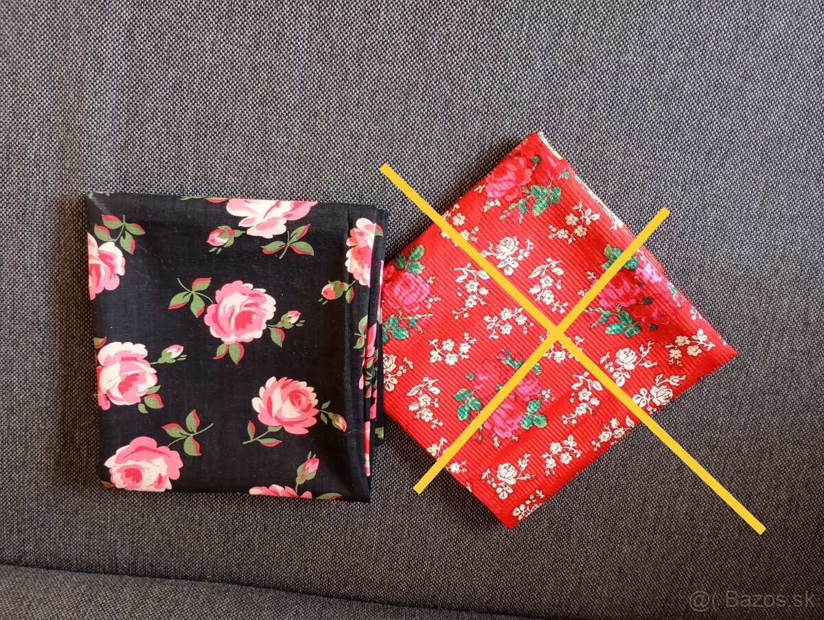 Staré šatky, kašmír