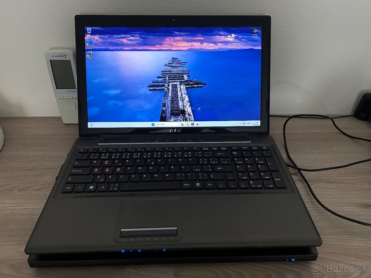Herný MSI GE620DX-15,6"FHD,i7,8gb ram,GT 555m,256gb