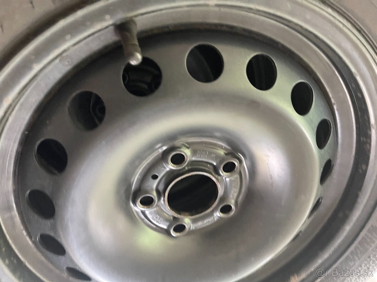 plechove disky 5X100 r15r aj r16 skoda seat vw