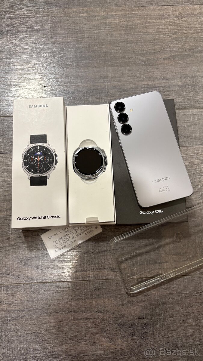 Samsung s25+ 256GB Samsung Watch 8 Classic