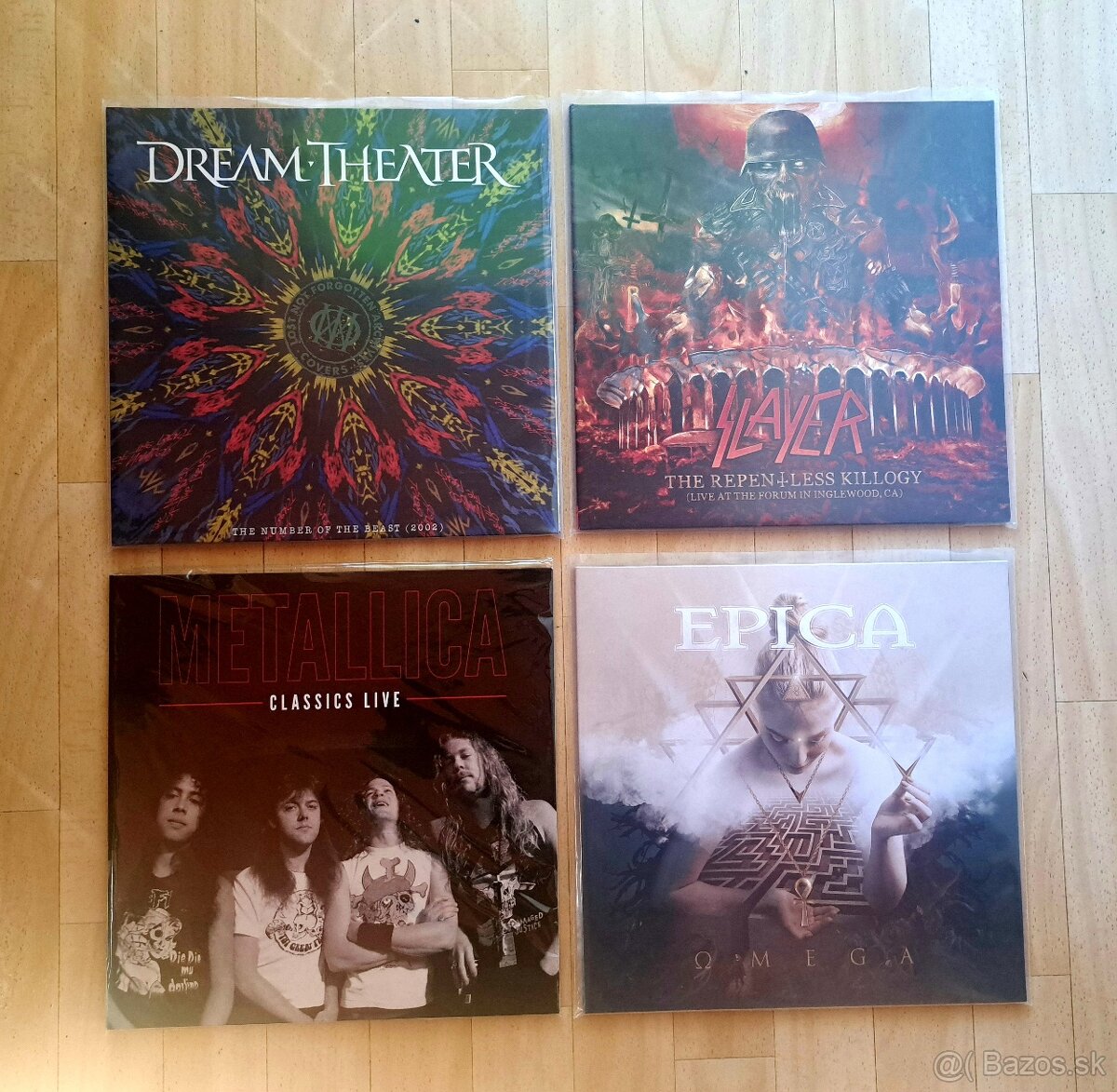 LP-Metallica,Slayer ,Epica
