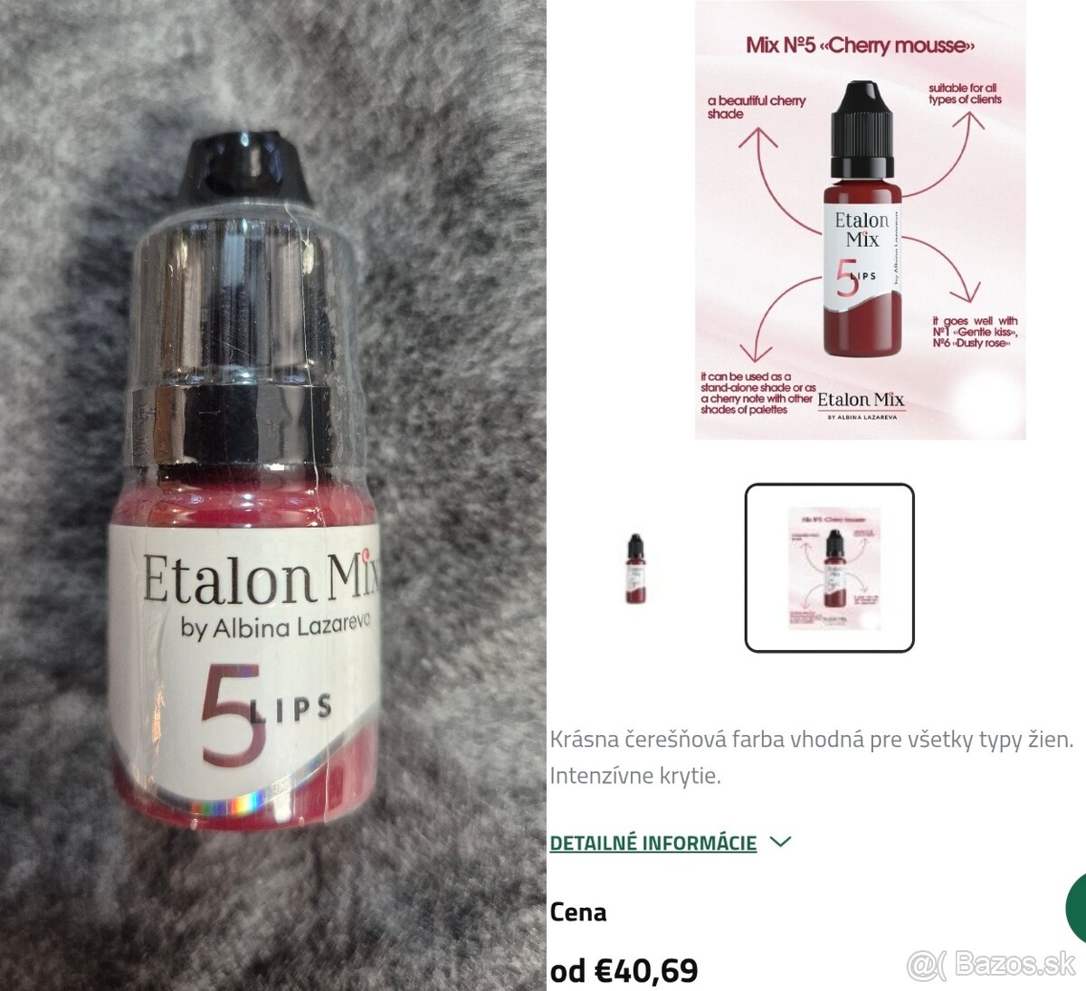 Pigmenty na permanentný make-up