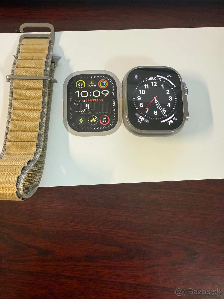 Apple Watch ultra 2 49mm natural titán Alp