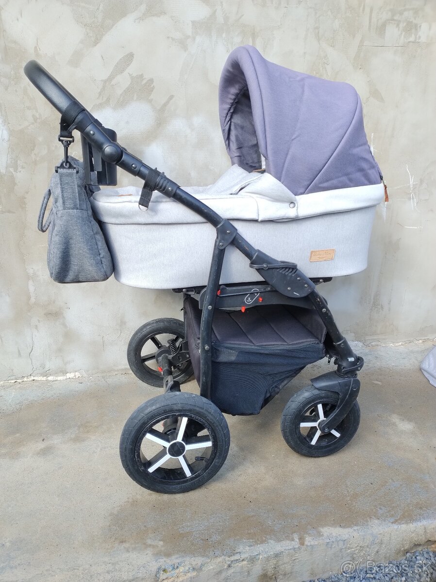 Predám: kočík, stoličku a postieľku