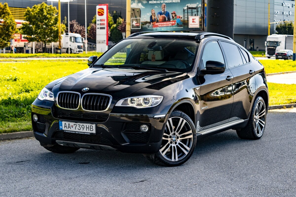 BMW X6 xDrive 30d 8AT (pôvod SR, svetlá koža)