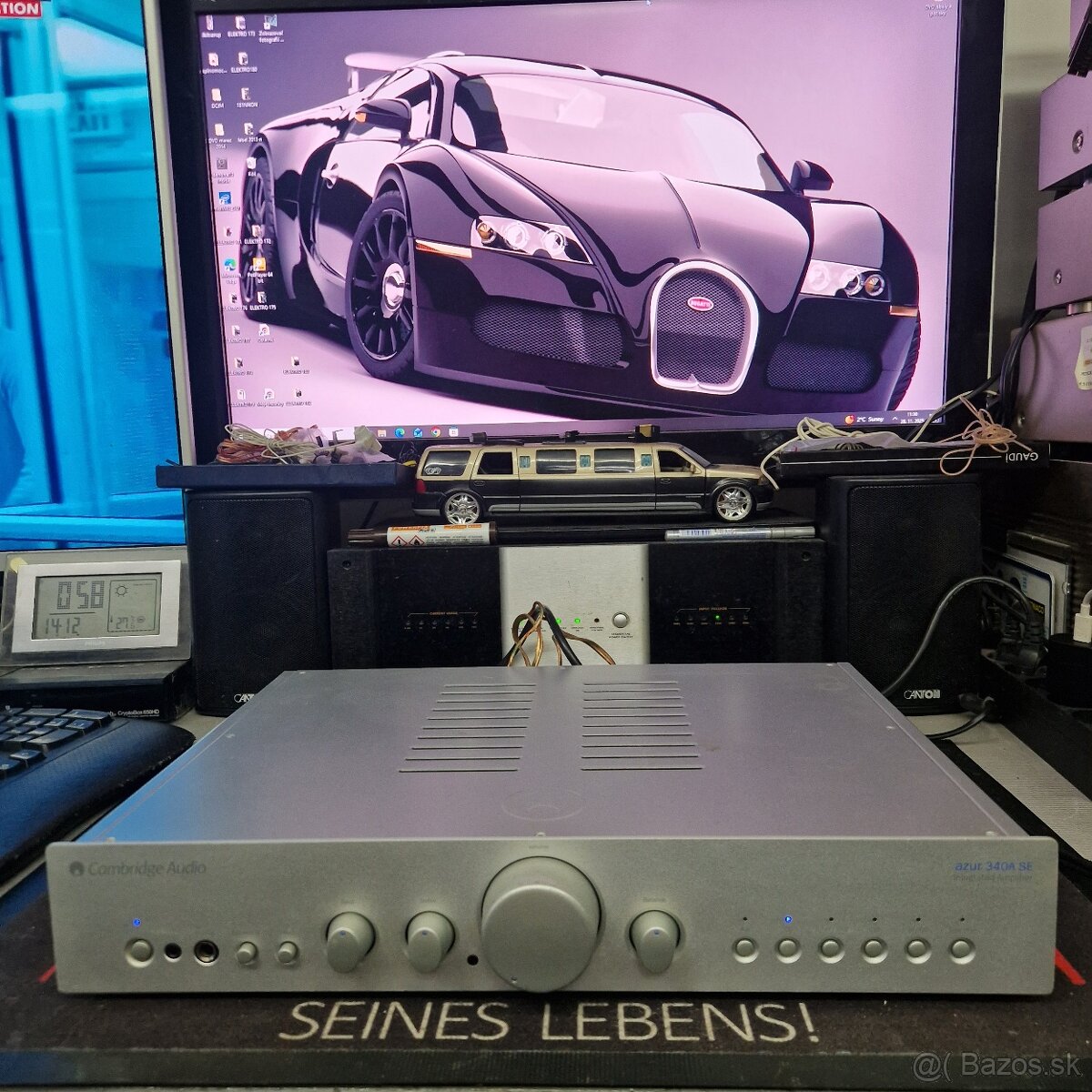 CAMBRIDGE AUDIO AZUR-340A..intrgrovaný stereo zosilovač...