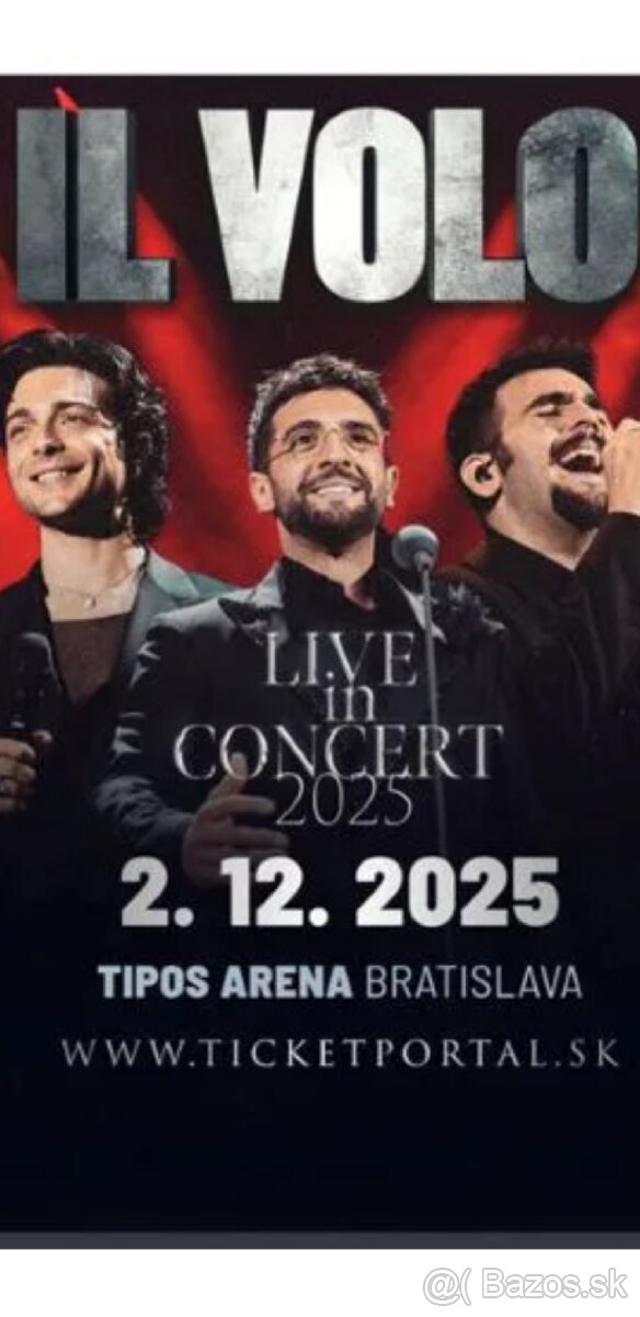 Il Volo - 2 vstupenky