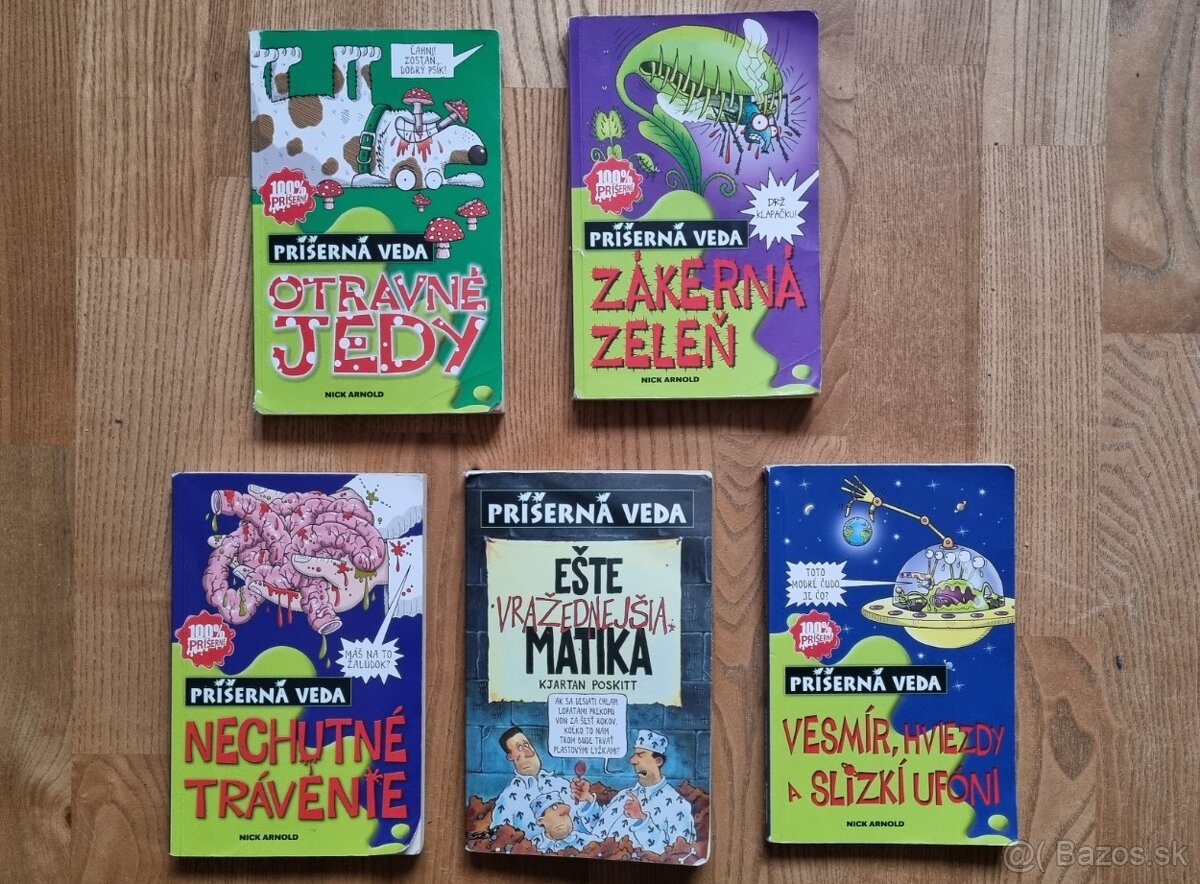 Priserna veda, 5x seria, Nick Arnold, dobry stav